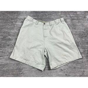 Farah Shorts Mens 40 Beige Expandable Waist 100%‎ Cotton Chino